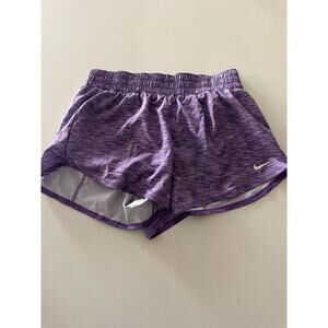 Purple Nike shorts